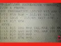 Documento con misure pneumatici estivi e invernali. L'obbligo gomme estive è rispettato con le misure indicate.