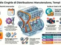 Guida alla cinghia distribuzione: costi e tempi. Spesa media tra 400€ e 1.000€ per la sostituzione. Prevenire è risparmiare.