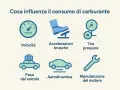 Se la tua macchina consuma troppo gasolio, controlla velocità, accelerazioni, pressione gomme, peso veicolo, aerodinamica e manutenzione motore.