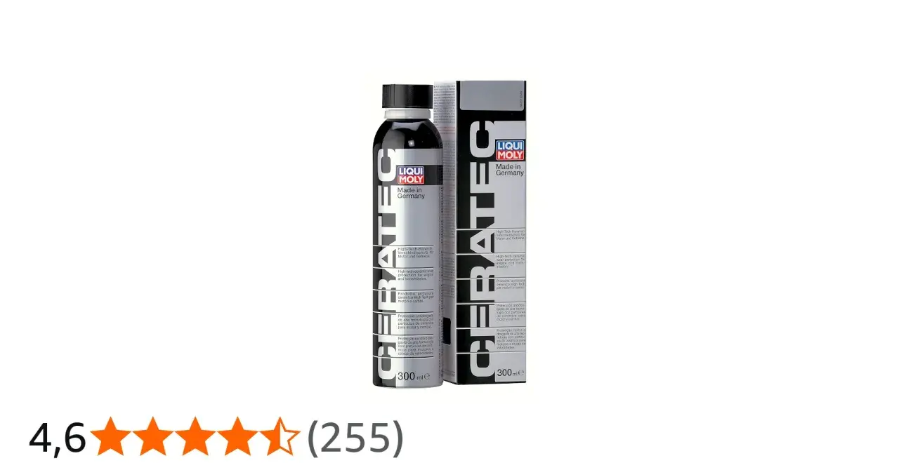 Flacone di Cera Tec Liqui Moly, protezione ceramica high-tech per motori e cambi. Made in Germany.