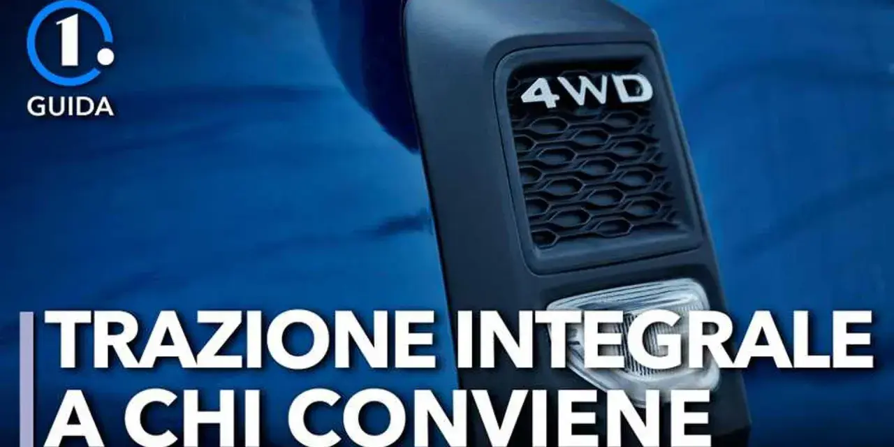 Dettaglio di un'auto con scritta "4WD". La guida esplora i **svantaggi trazione integrale** e a chi conviene.