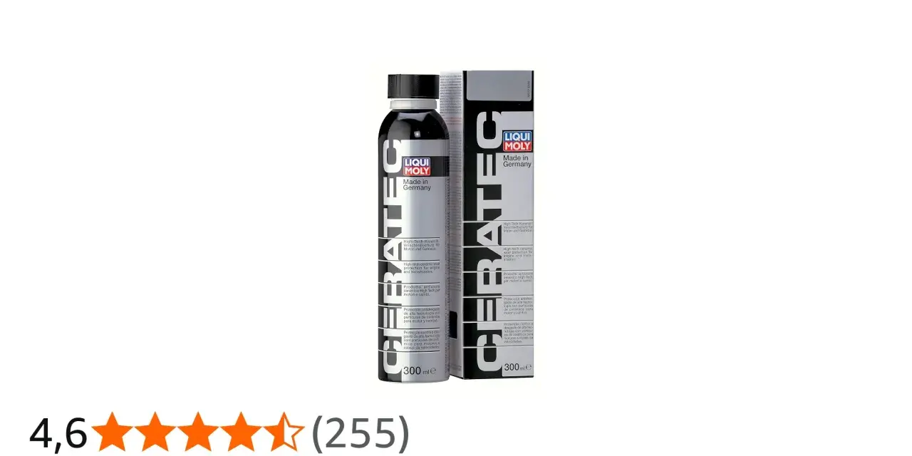 Flacone di Cera Tec Liqui Moly, protezione ceramica high-tech per motori e cambi. Made in Germany.