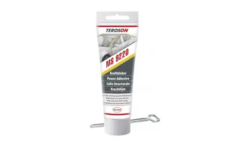 Colla per spoiler auto Ter-o-son MS 9220, adesivo strutturale per carrozzeria, ideale per fissaggi resistenti.
