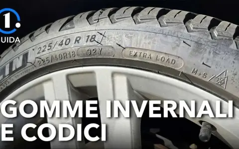 Gomme invernali e codici: la guida per capire il significato delle sigle sul pneumatico, come 225/40 R18 e M+S.