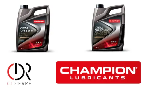 Olio Champion OEM SPECIFIC 5W-30 e 0W-20: scopri per quali motori è ideale questo olio 0w30 e non solo.