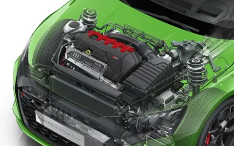 Motore Audi RS 3 Limousine. Il rodaggio significato è fondamentale per la longevità del motore.