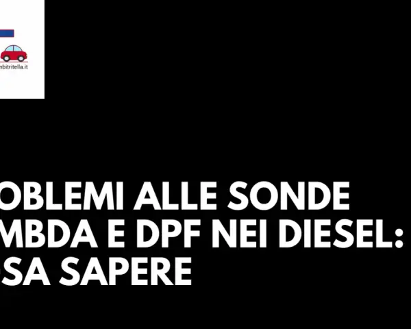 Problemi alle sonde lambda e DPF nei motori diesel: cosa sapere. Logo AT.