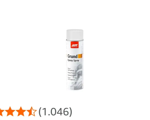 Bomboletta spray di fondo epossidico APP, ideale per preparare le superfici prima della verniciatura.