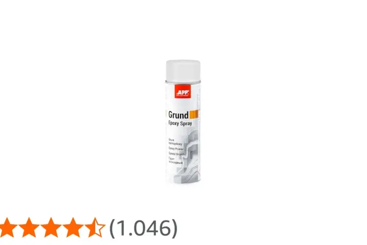 Bomboletta spray di fondo epossidico APP, ideale per preparare le superfici prima della verniciatura.