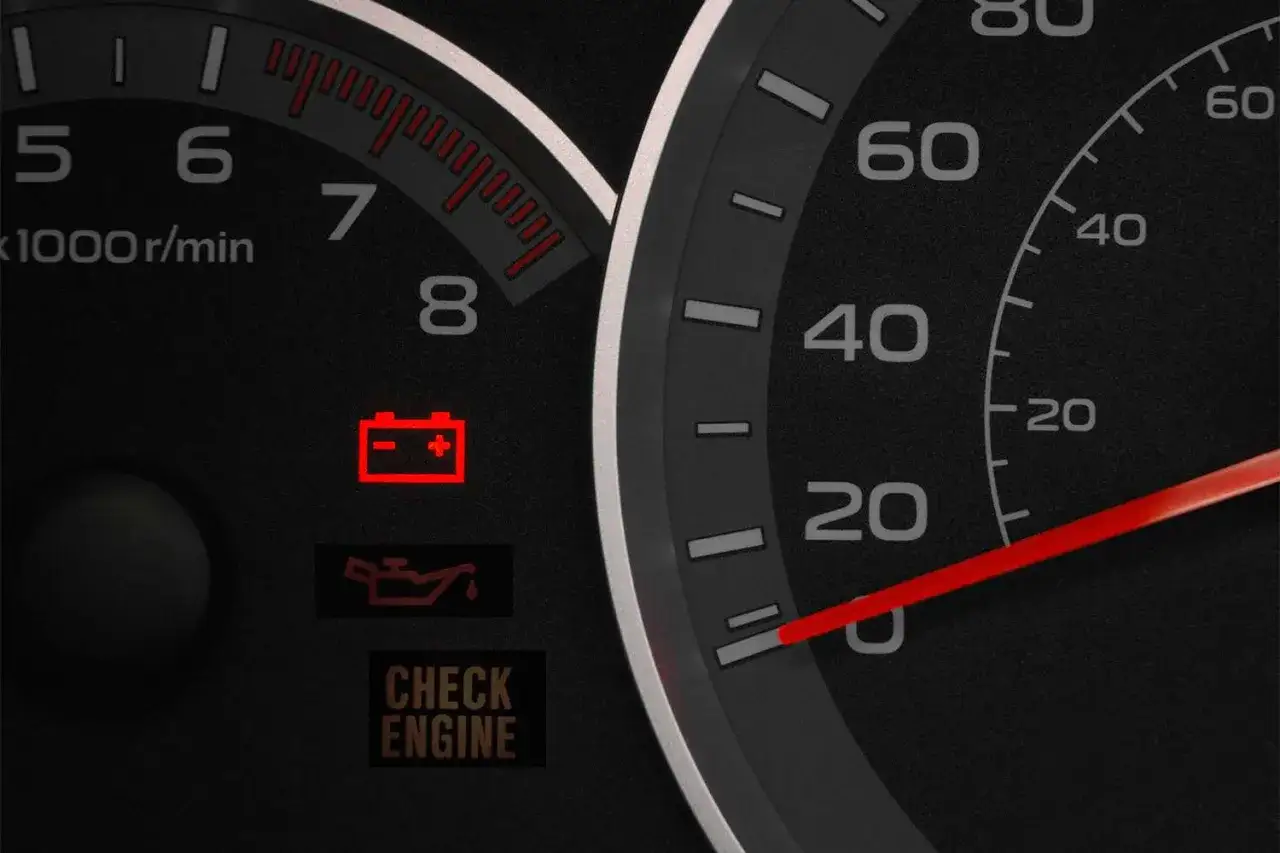Spia batteria auto scarica e spia motore accese: possibili sintomi di problemi alla centralina o alla batteria.